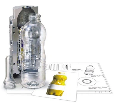 천연 식수병 부는 금형